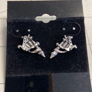 Tattoo Guns Alchemy England Stud Earring’s